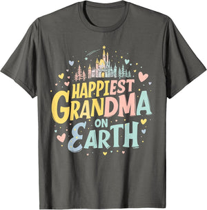 Happiest Grandma on Earth Cute Castle Fairy Tale Magical