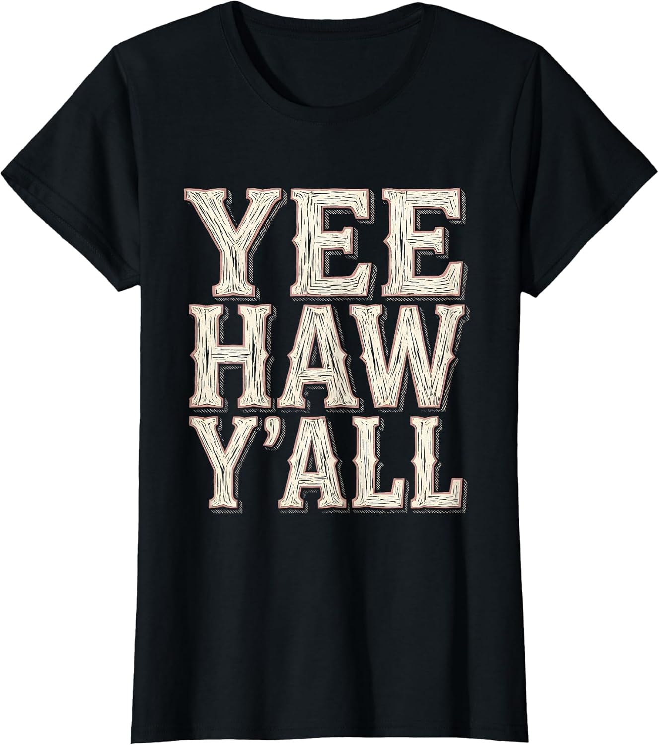 Yee Haw Y'all Western Women Cowgirl Design