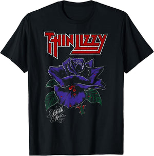 Thin Lizzy Black Rose Color