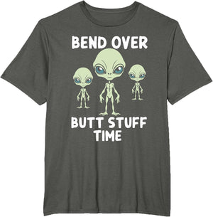Funny Aliens Bench Over Butt Stuff Time Anal