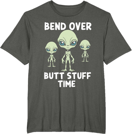 Funny Aliens Bench Over Butt Stuff Time Anal