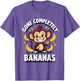 Gone Completely Bananas Funny Monkey Design