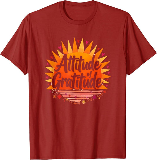 Attitude of Gratitude Inspirational Sunshine