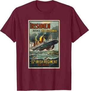 Irishmen Avenge The Lusitania Propaganda Recruit