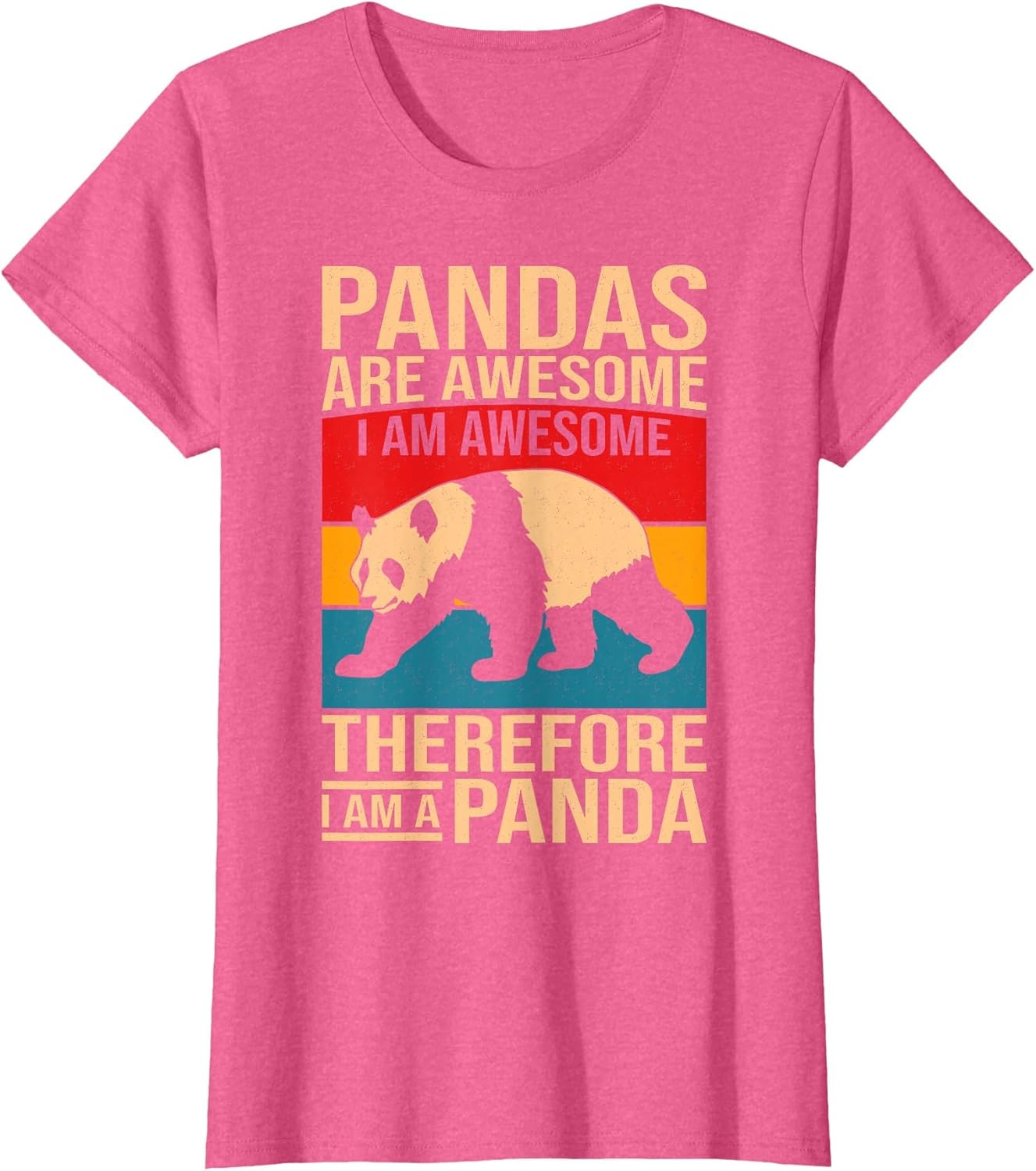 Funny Panda Art for Boys Girls Men Women Pandas are Awesome