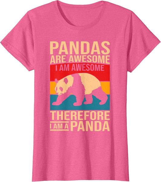 Funny Panda Art for Boys Girls Men Women Pandas are Awesome