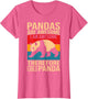 Funny Panda Art for Boys Girls Men Women Pandas are Awesome