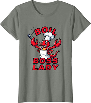 Boil Boss Lady Crawfish Festival Design
