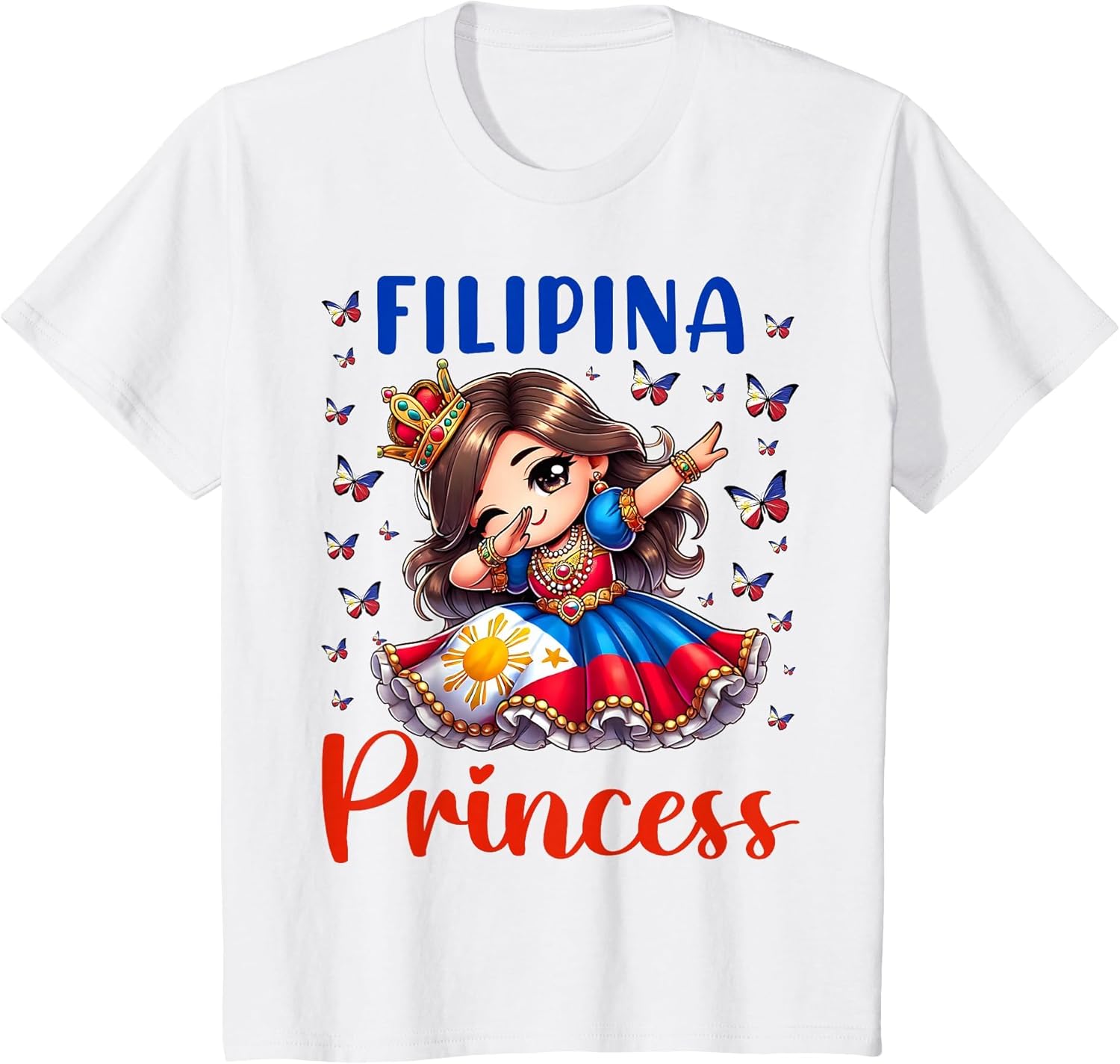 Filipina Princess Dabbing for Girls & Kids