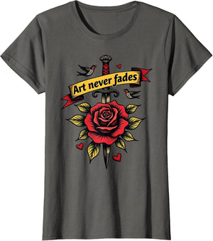 Art Never Fades Tattoo Inspired Design