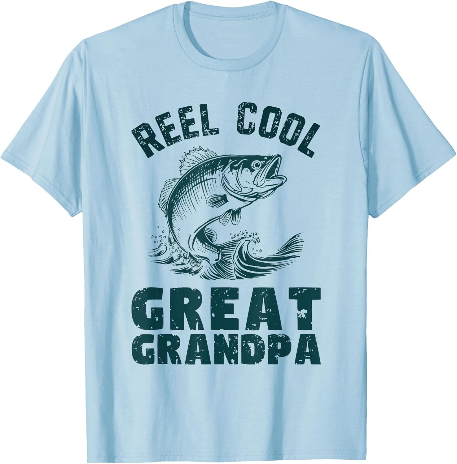 Reel Cool Great Grandpa Fishing Grandpa Vintage Style