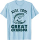 Reel Cool Great Grandpa Fishing Grandpa Vintage Style
