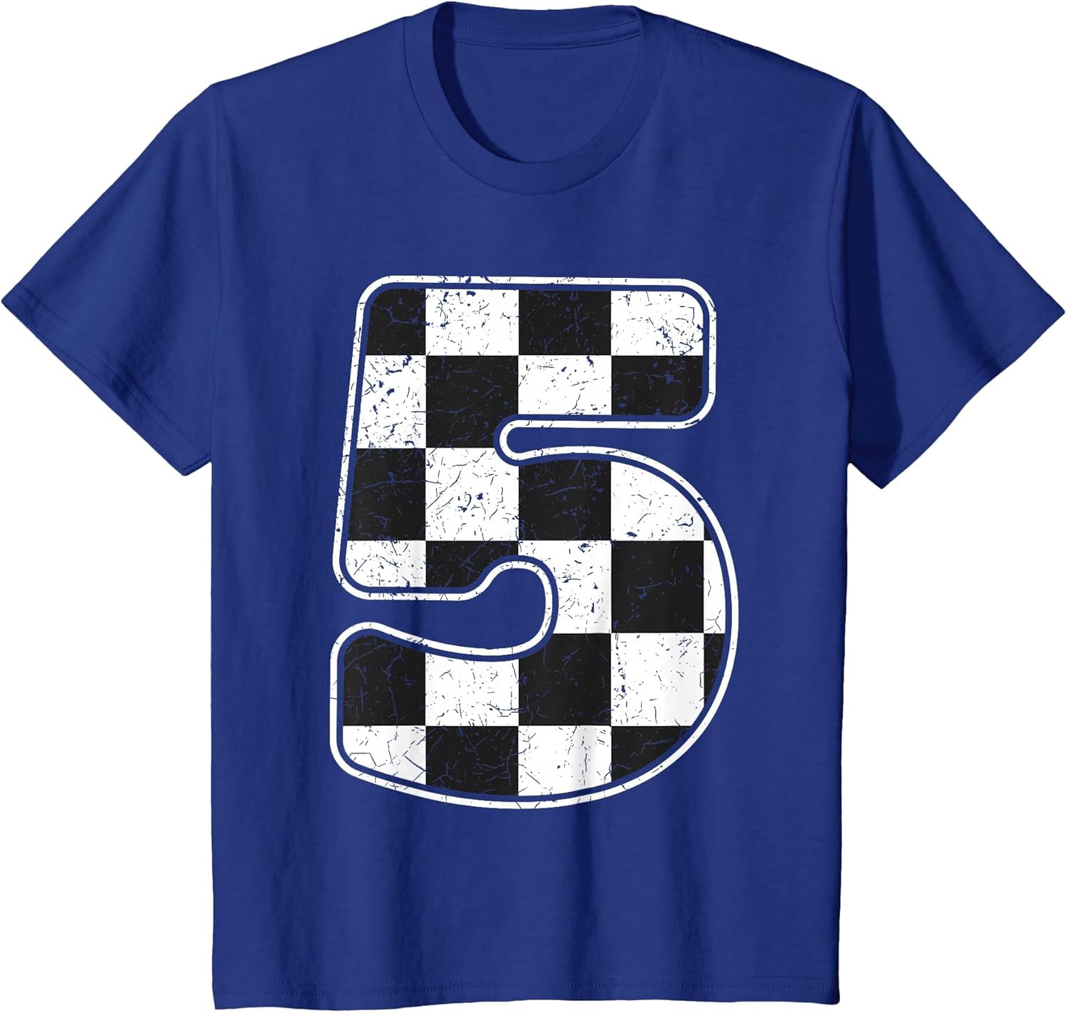 Kids Birthday Boy 5 Five Race Car 5th Birthday Racing Car Flag