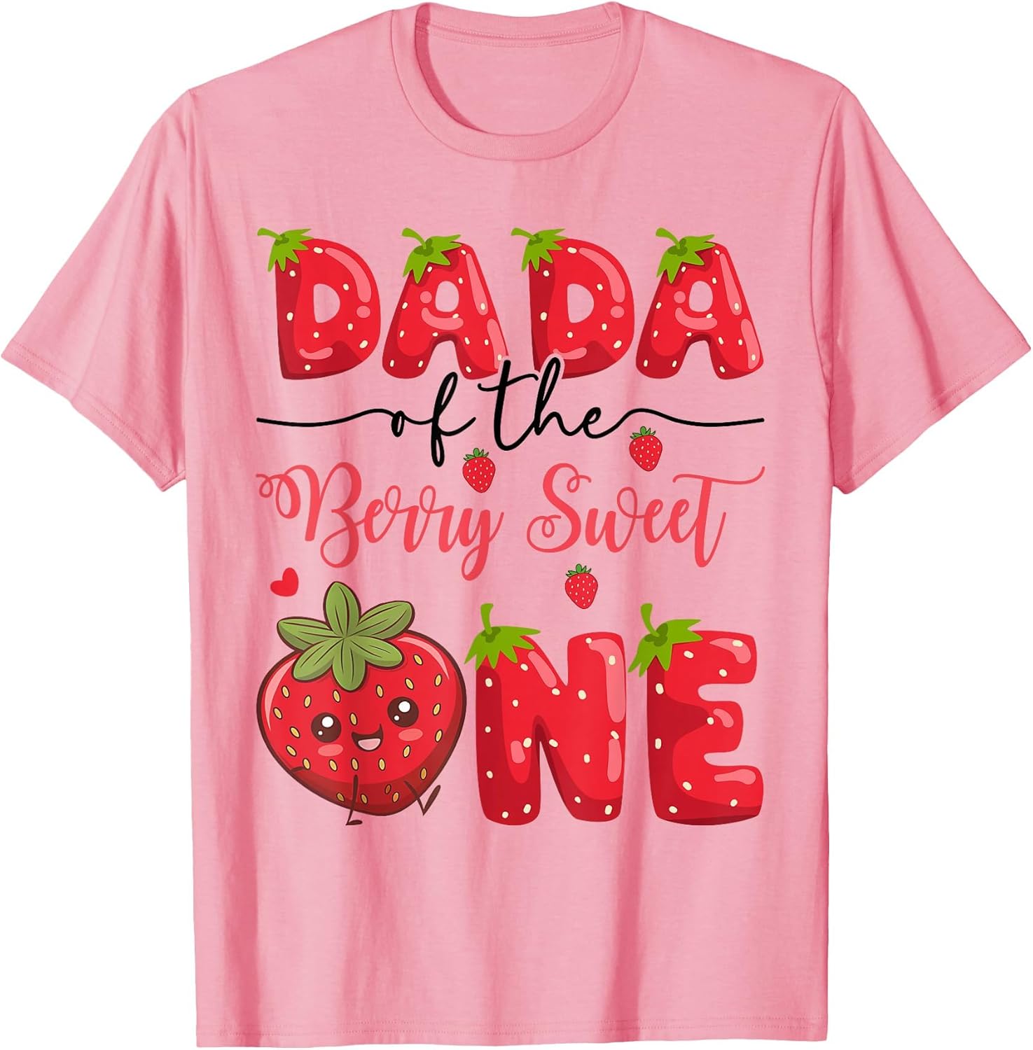 Dada of The Berry Sweet One Strawberry First Birthday