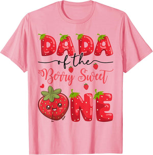 Dada of The Berry Sweet One Strawberry First Birthday