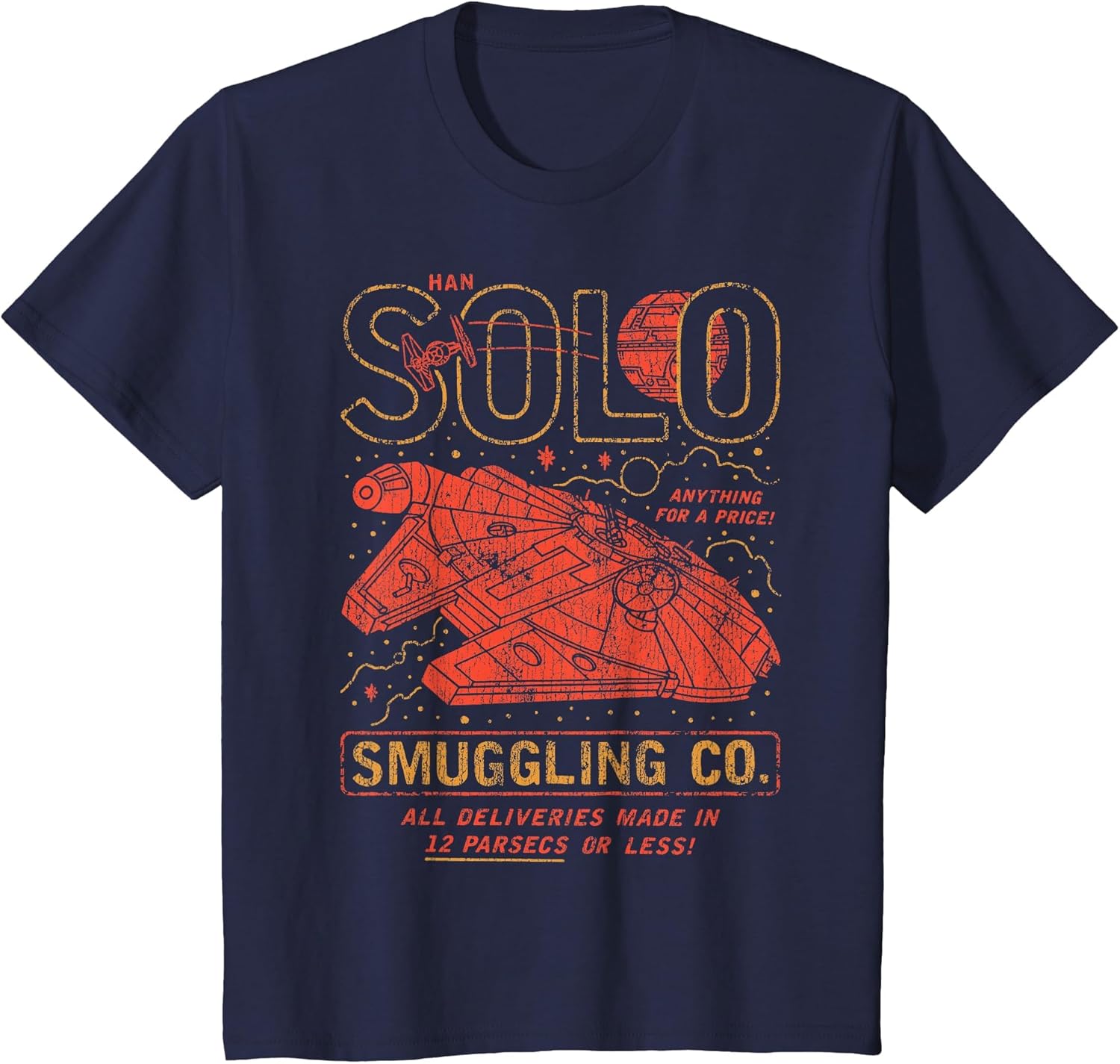 Star Wars Vintage Han Solo Smuggling Co. Poster Disney+