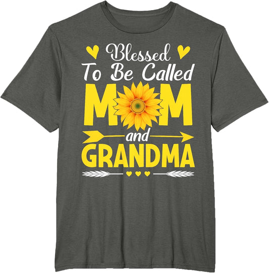 Blessed to Be Called Mom and Grandma Cool Mother's Day Mom