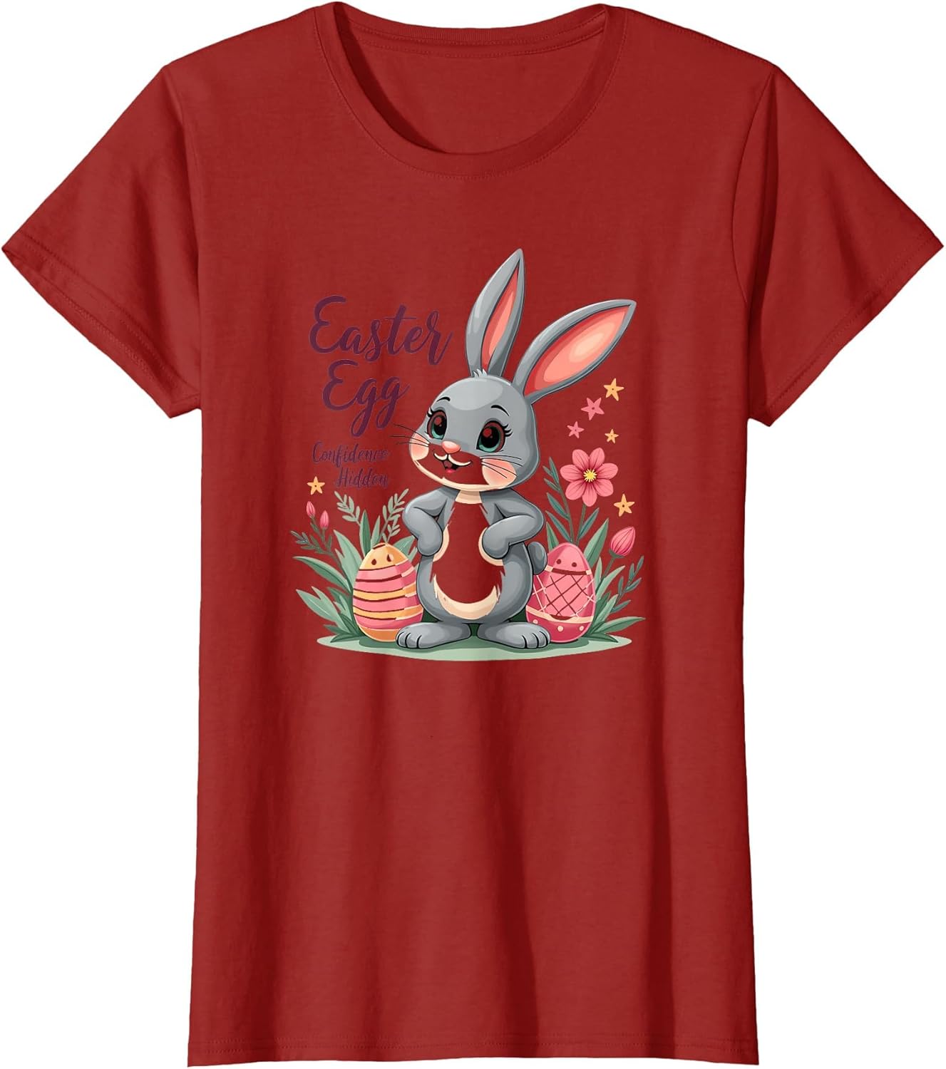 Easter Egg Confidence Hidden Bunny Design