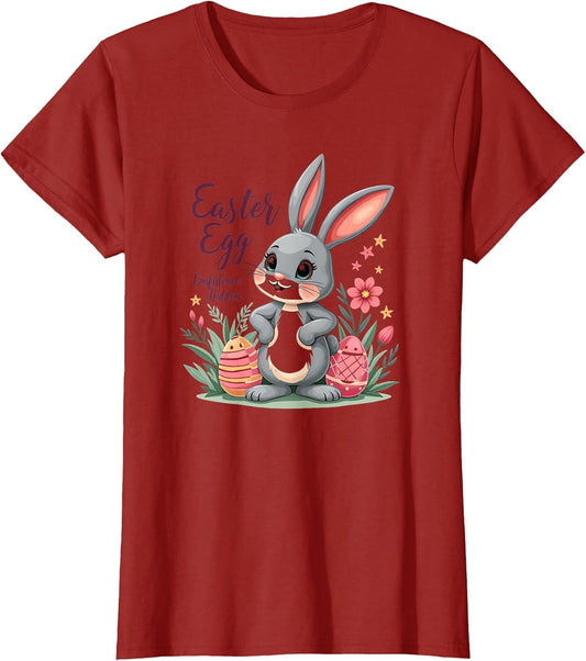 Easter Egg Confidence Hidden Bunny Design