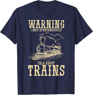 Warning I May Spontaneously Talk About Trains