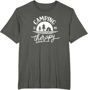 Camping is My Therapy for Outdoors Tent Camper