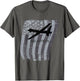 MQ-9 Reaper Drone Plane Distressed US Flag