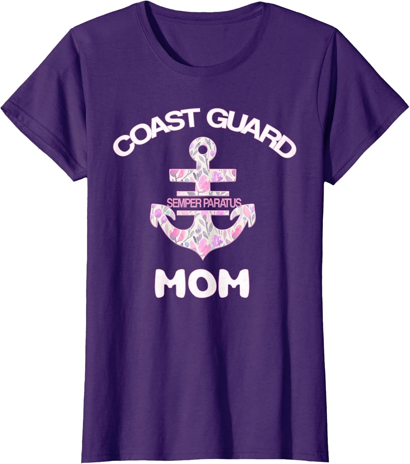Proud Coast Guard Mom Teeshirt Gift