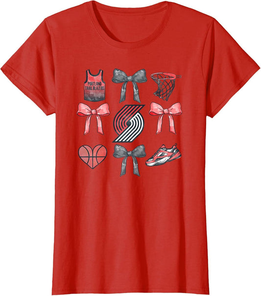 NBA Portland Trail Blazers Bow Grid