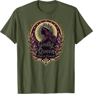 Godly Queen Crown Earned Faith Empowerment Design