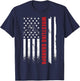 Wrestling Grandpa Apparel Wrestling Grandson American Flag
