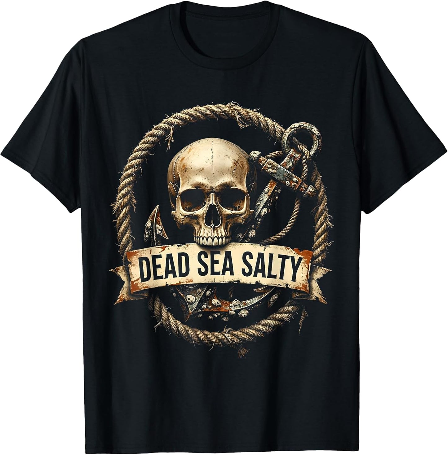 Dead Sea Salty Skull Graphic Design