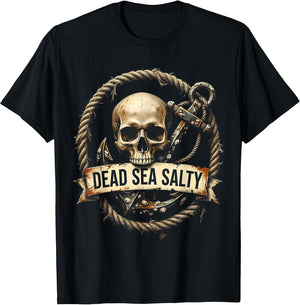 Dead Sea Salty Skull Graphic Design