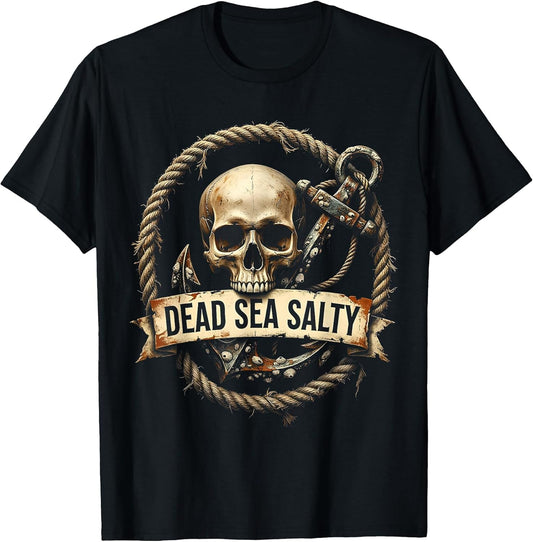 Dead Sea Salty Skull Graphic Design