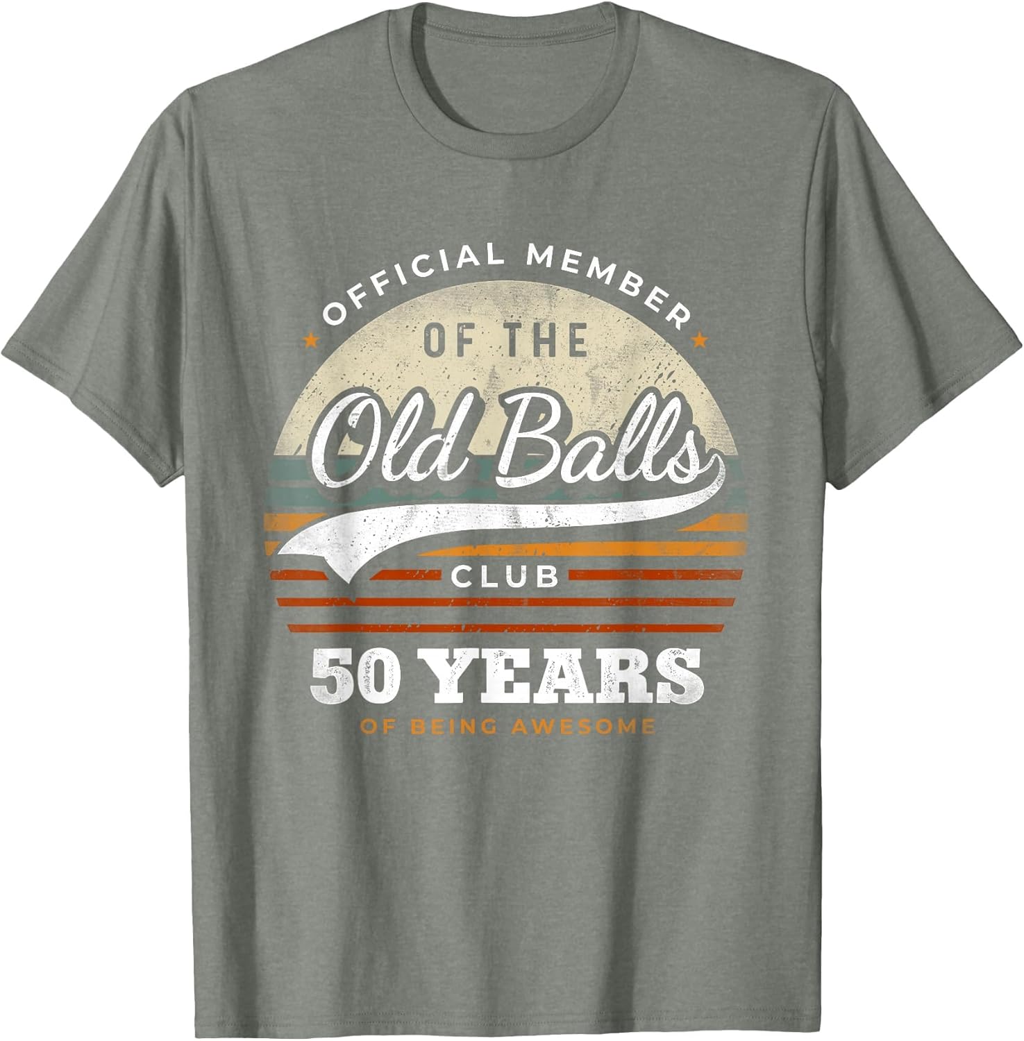 Official Member Old Balls Club 50 Years Funny 50th Birthday