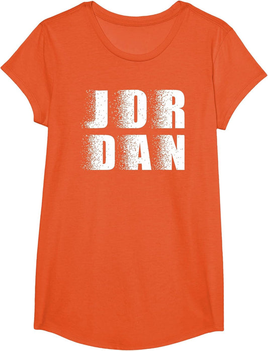 Name Jordan Distressed Design Boys Girls Named Jordan Retro