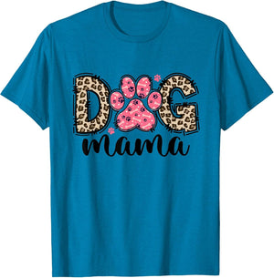 Cute Dog Mama Leopard Dog Lover Paw Dog Mom Squad