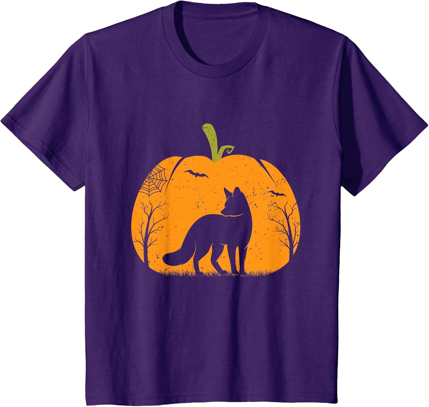 Fox Cute Halloween Costume Vintage Pumpkin Fox Lovers