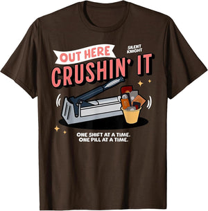 Med Tech Out Here Crushin' It Medication Aide Funny Nurse