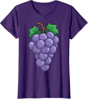 Grapes Shirt Adult Men Women Kids Purple Grapes Costume
