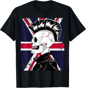 Punk Skull with Union Jack