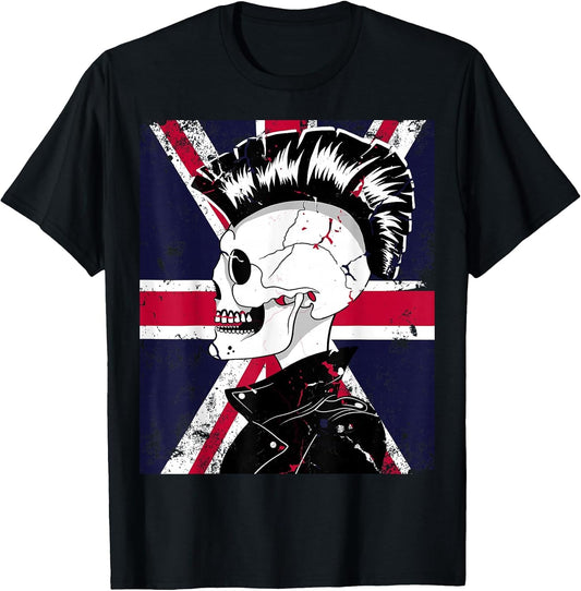 Punk Skull with Union Jack