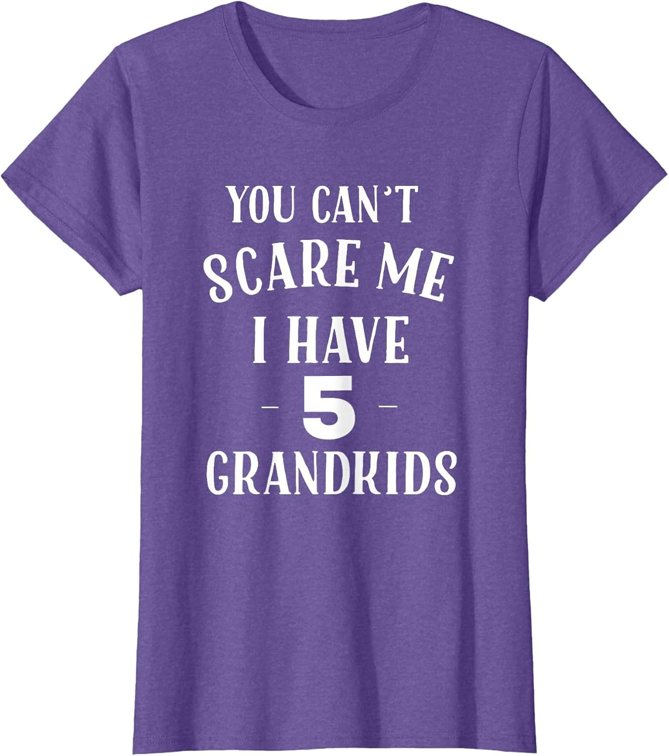 You Cant Scare Me I Have 5 Grandkids Funny Grandpa Grandma