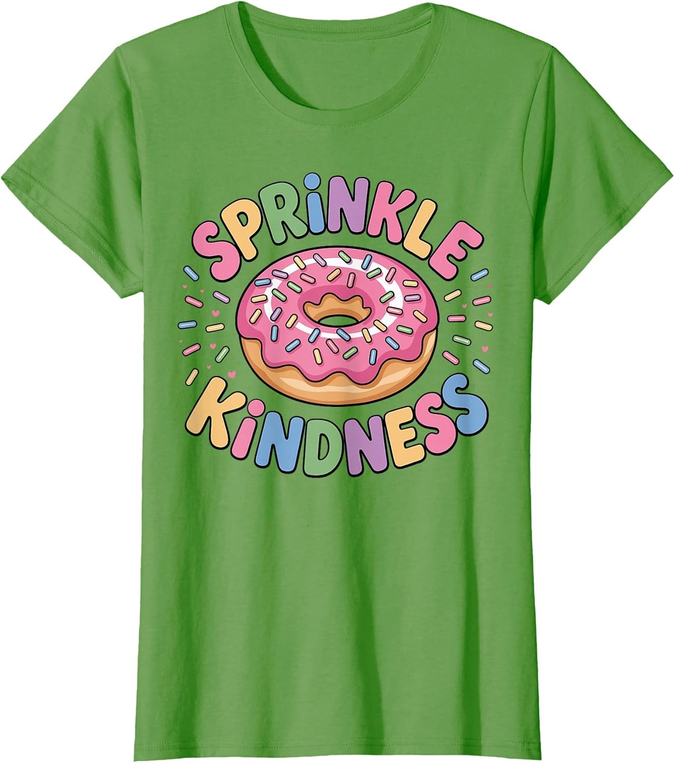 Donut Sprinkle Kindness Funny Girls Women Doughnut Lover