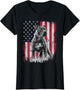 Pit Bull Dog Dad Mom 4th of July Patriotic USA Women Men