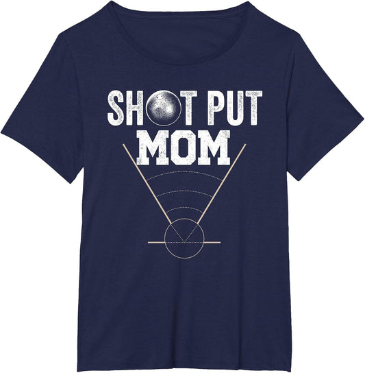 Shot Put Mom Athlete Track and Field