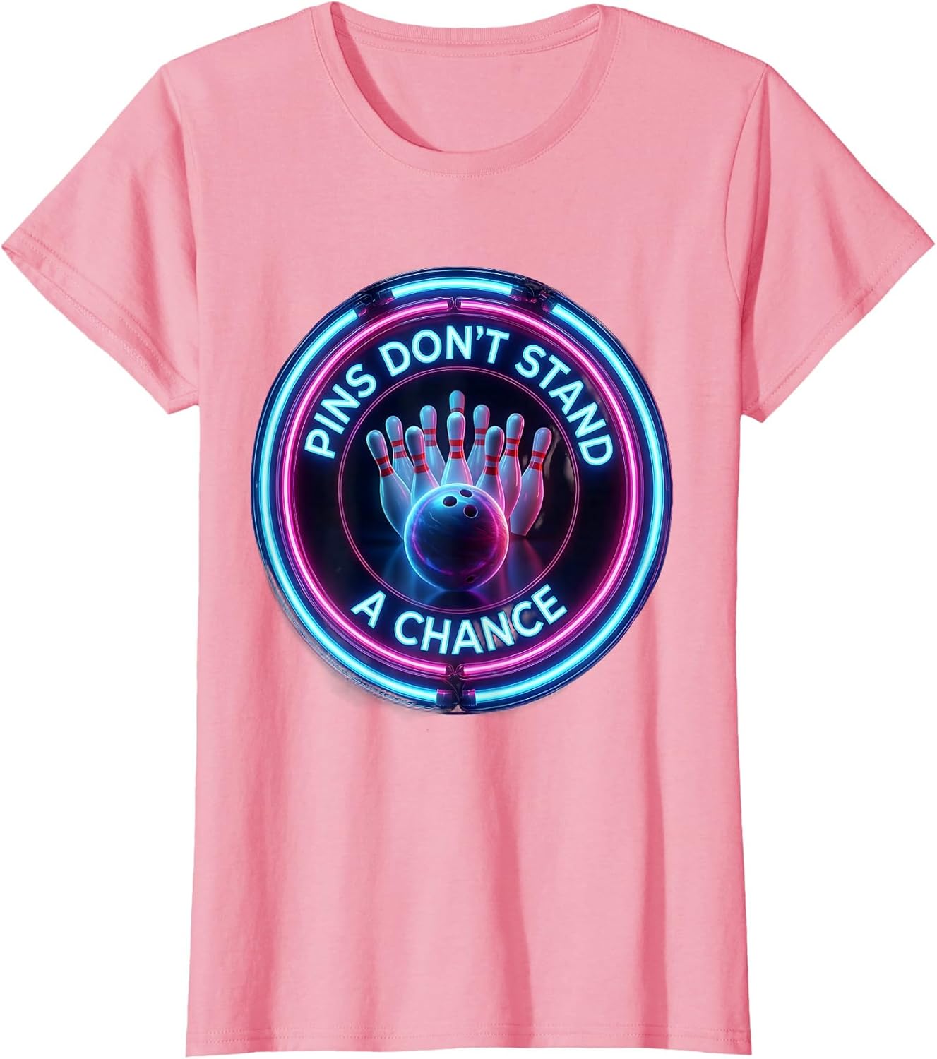 Pins Don't Stand a Chance Bowling Design