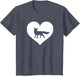 A Cute Purple or Pink Fox , Youth, Heather Blue, 3T