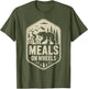 Meals On Wheels Funny Beer Biker