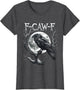 F-Caw-F Raven Moon Gothic Halloween, Black Crow Bird Lover