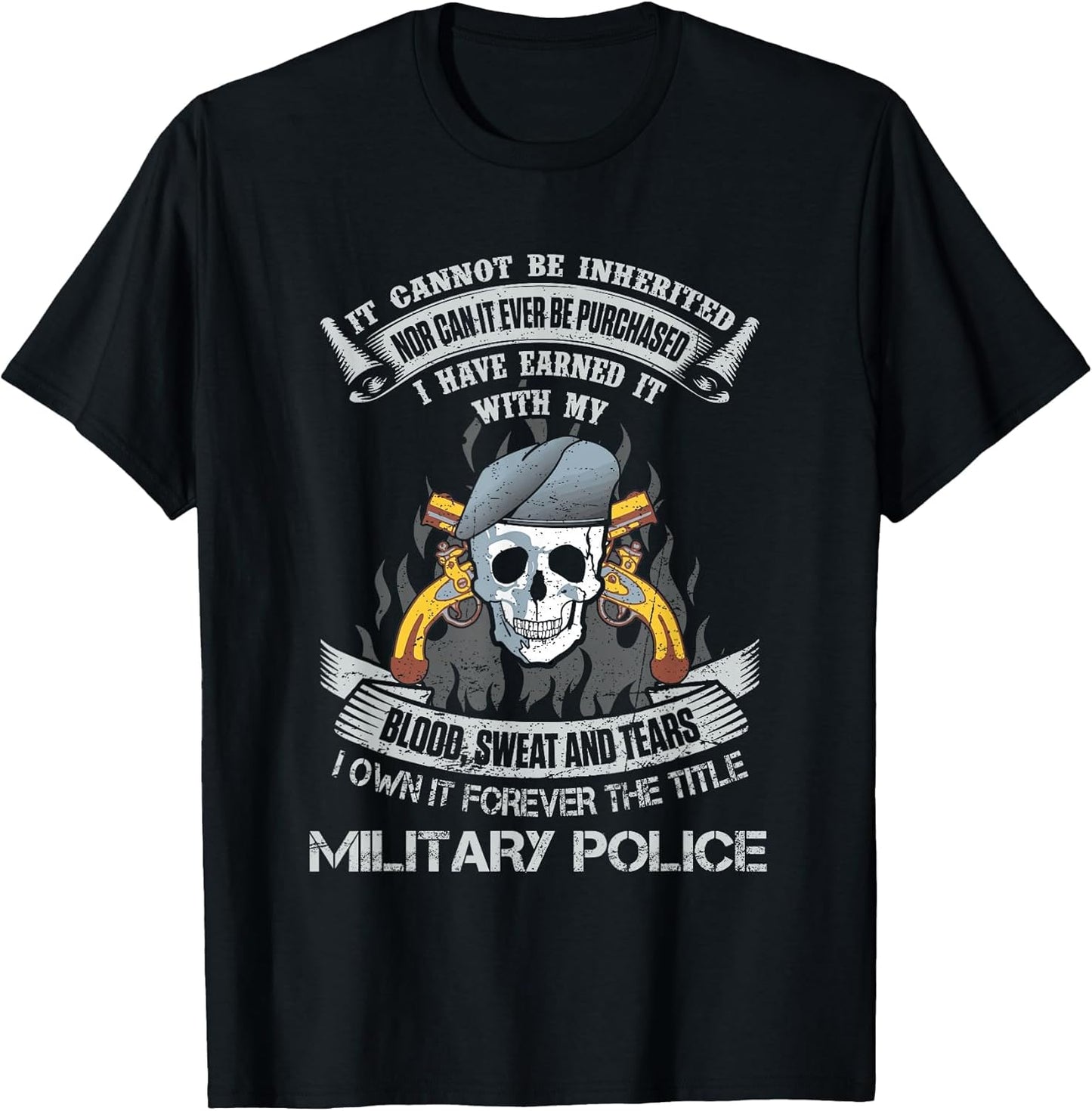 Own Forever The Title Military Police US Army MP Veteran